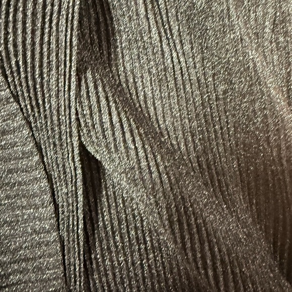 H&M - NWT - Black Wrap Shimmery Party Mini Faux Wrap Dress - Picture 5 of 10